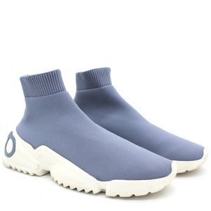 Ferragamo Raquel Sock Sneaker Blue